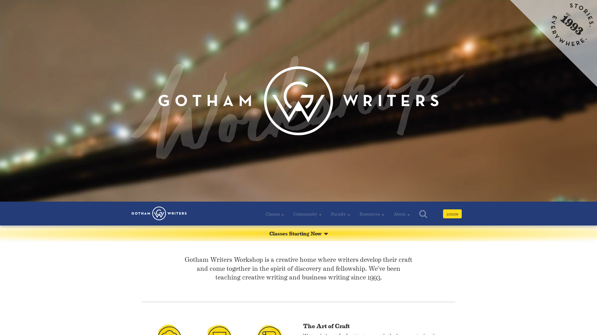 Gotham Writers Workshop