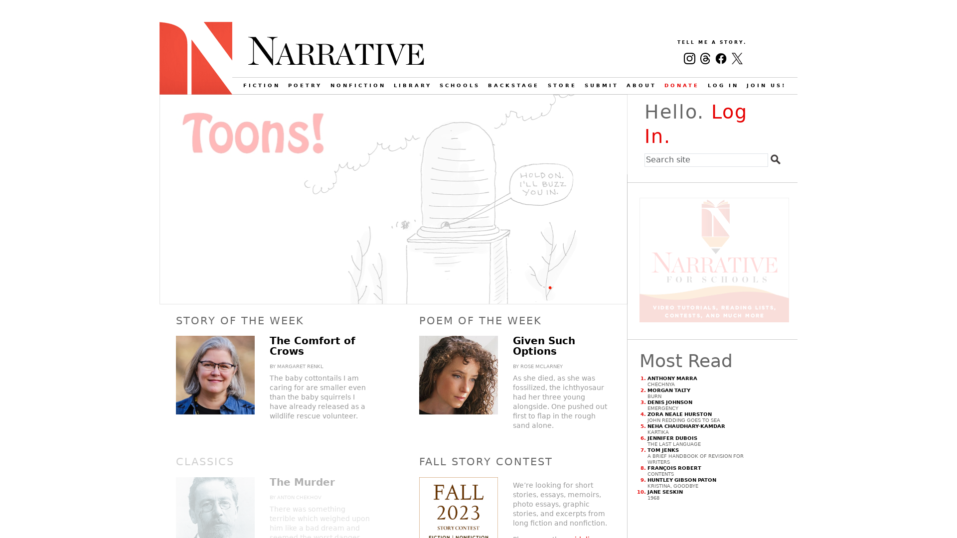 Narrative Magazine